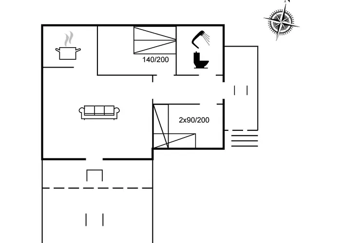 Dom wakacyjny Delia - 300m From The Sea By Interhome *